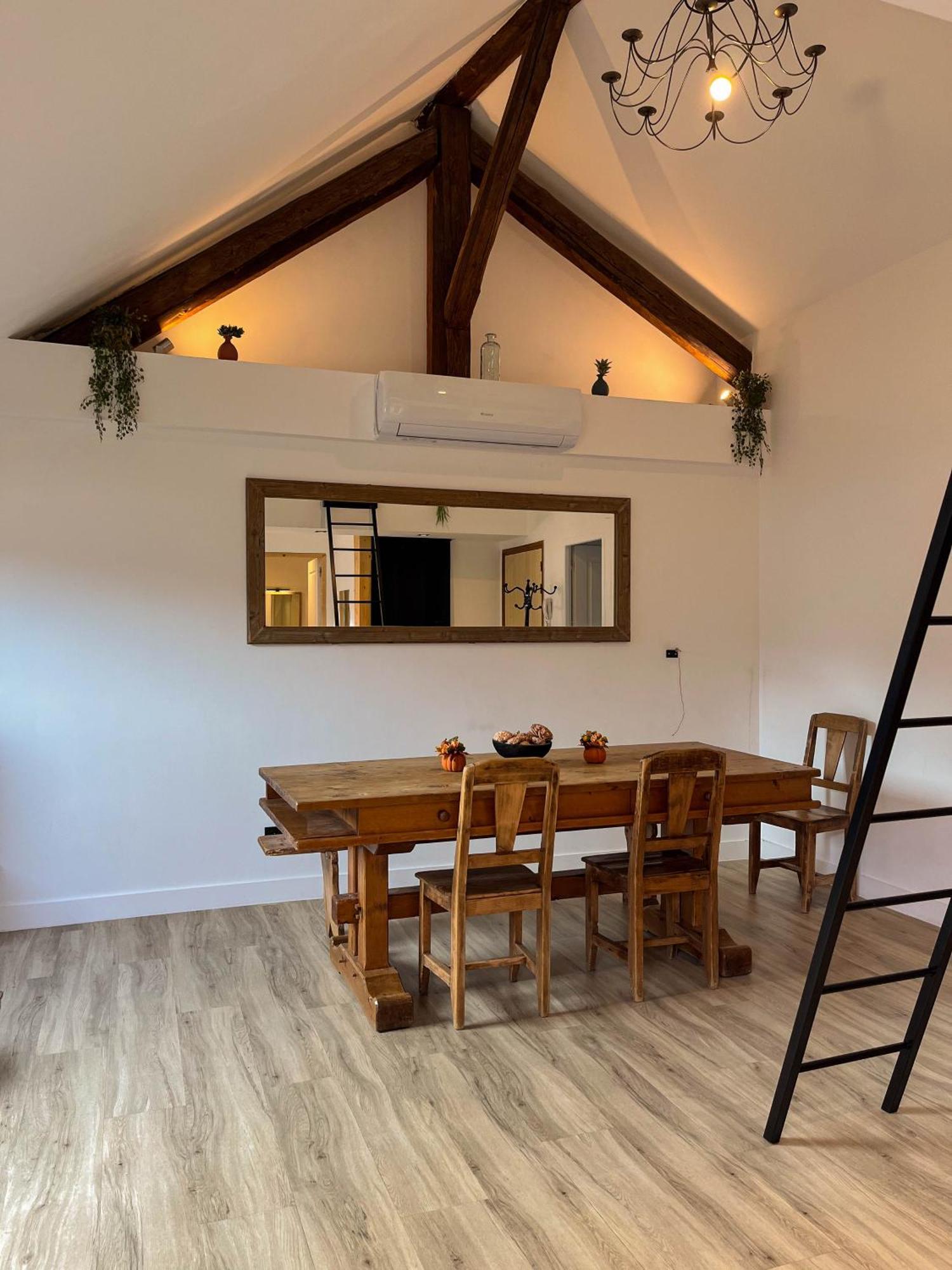 Ferienwohnung Cocon Sous Les Toits Albertville Exterior foto